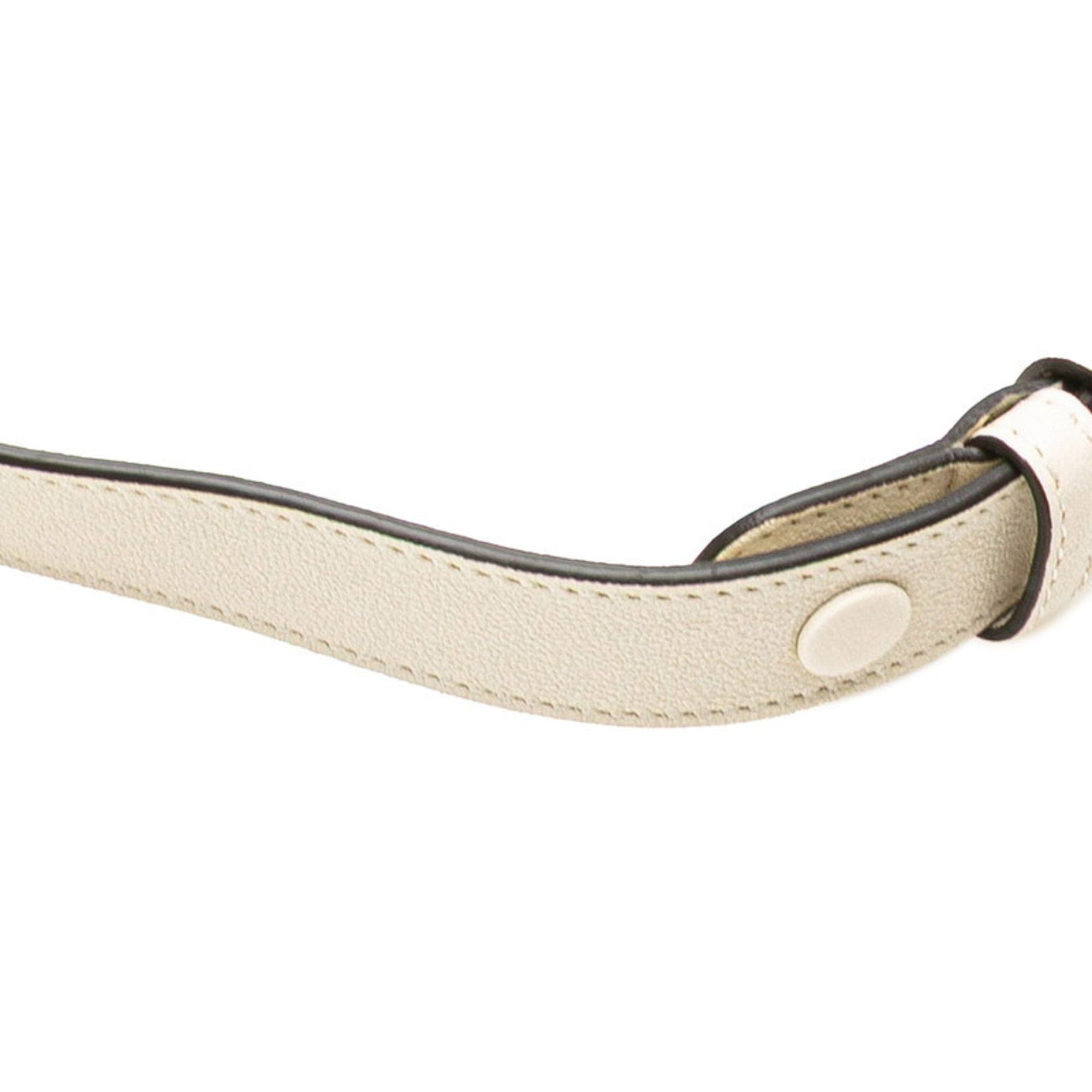 Gucci Gucci Blondie Mini Shoulder Bag/Handbag 760170 White Leather Women's GUCCI Size ONE SIZE - 4 Thumbnail