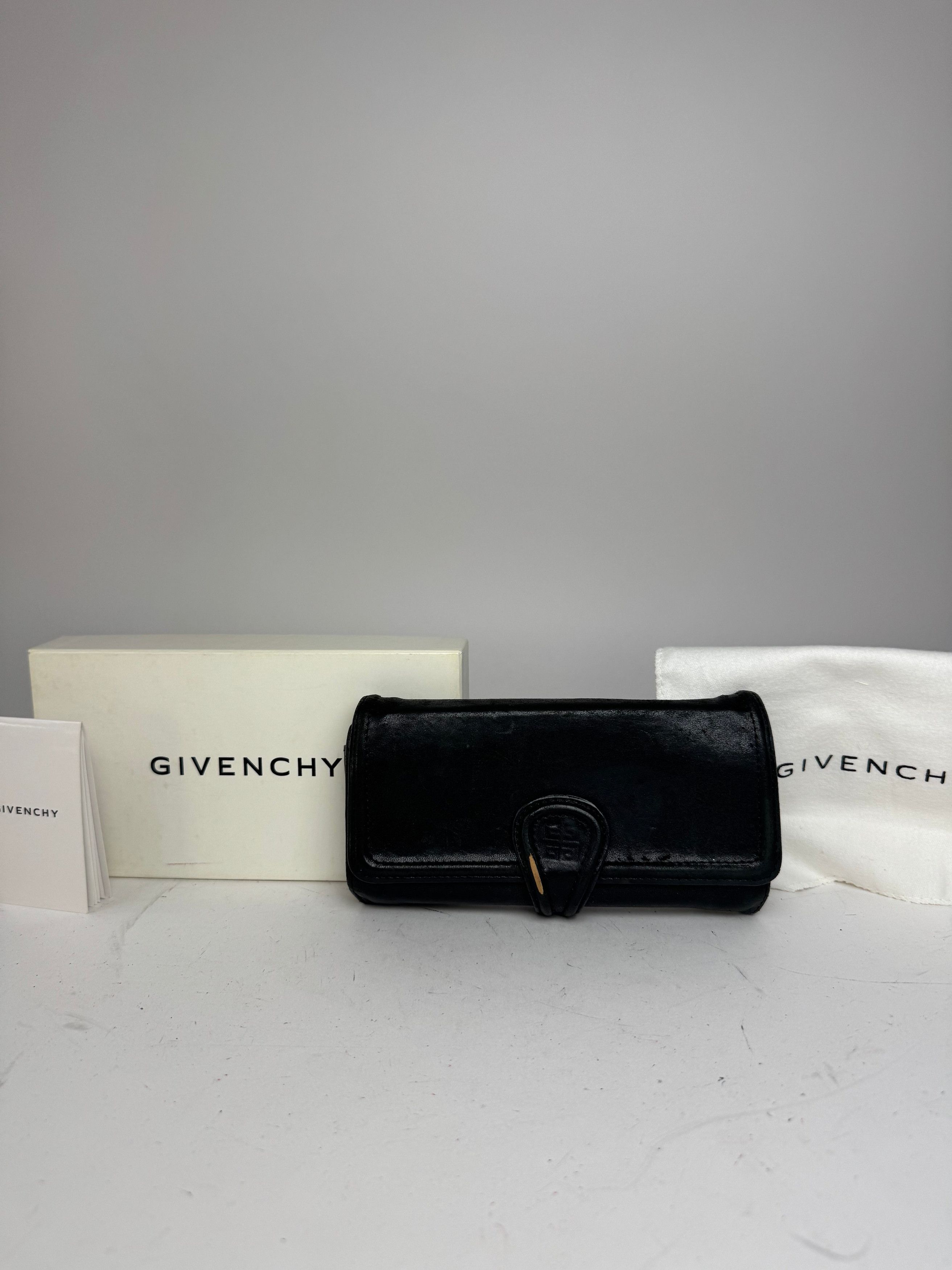 Givenchy Vintage Leather Wallet black Size ONE SIZE - 14 Thumbnail