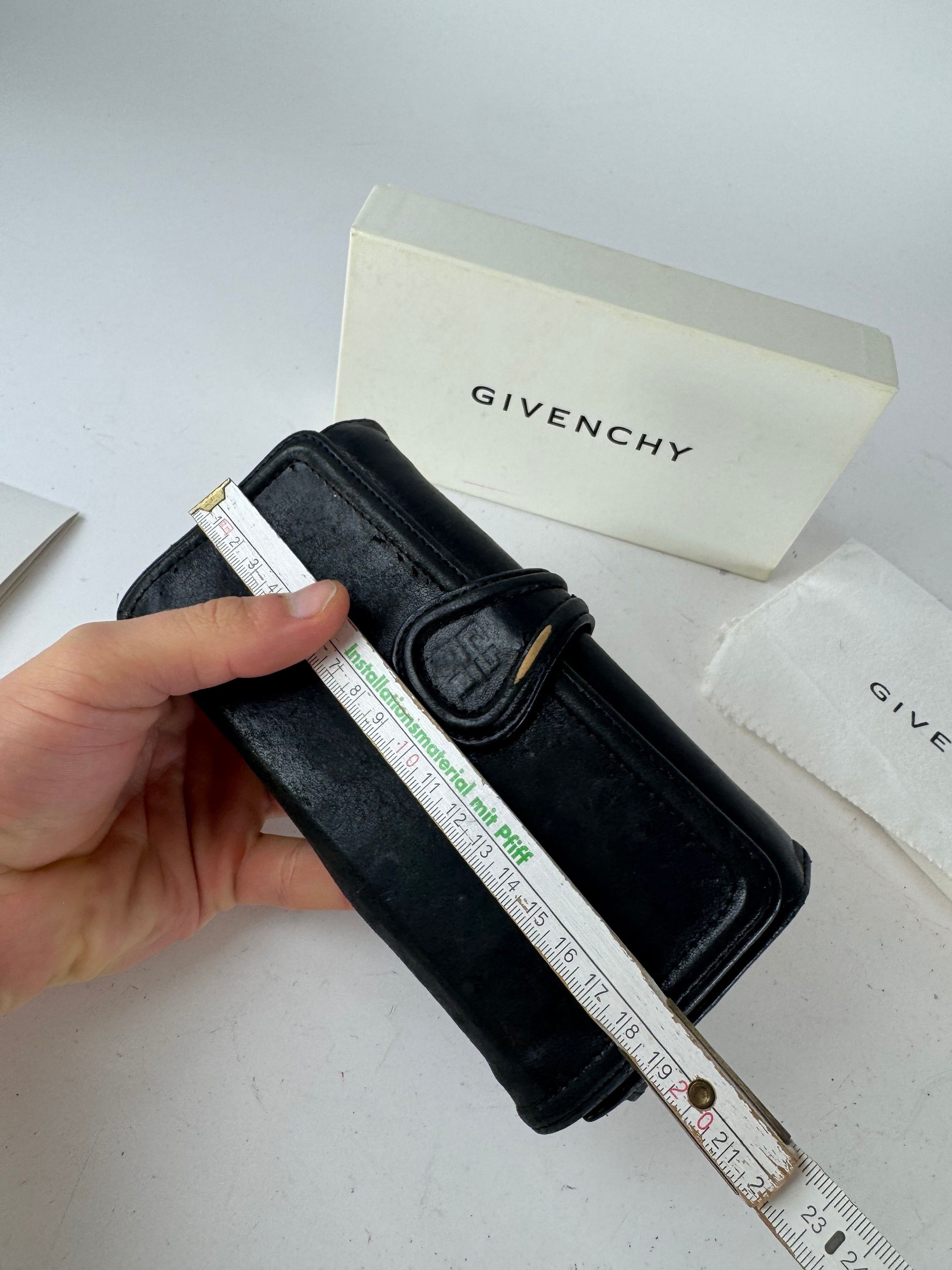 Givenchy Vintage Leather Wallet black Size ONE SIZE - 11 Thumbnail