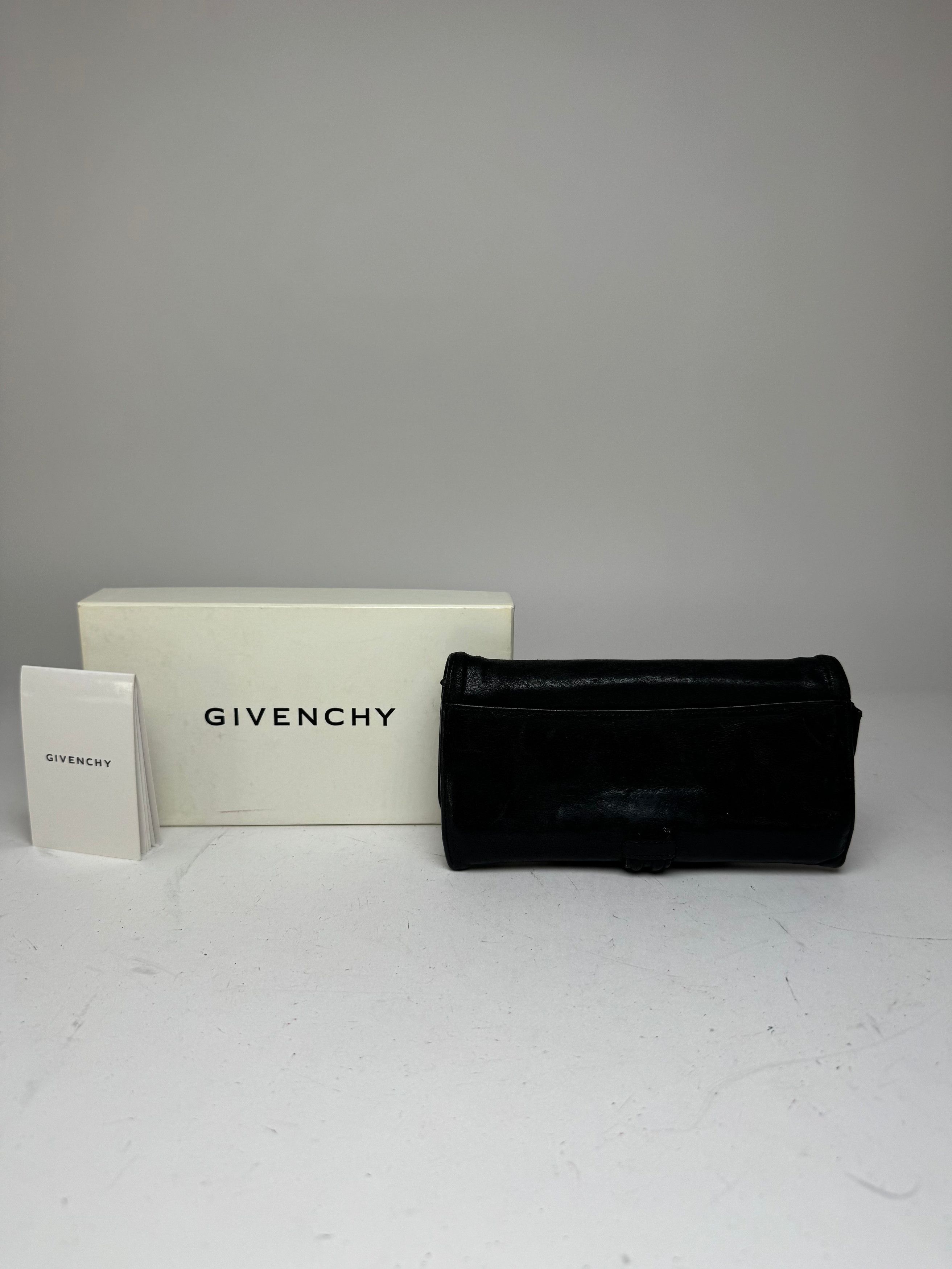 Givenchy Vintage Leather Wallet black Size ONE SIZE - 2 Thumbnail