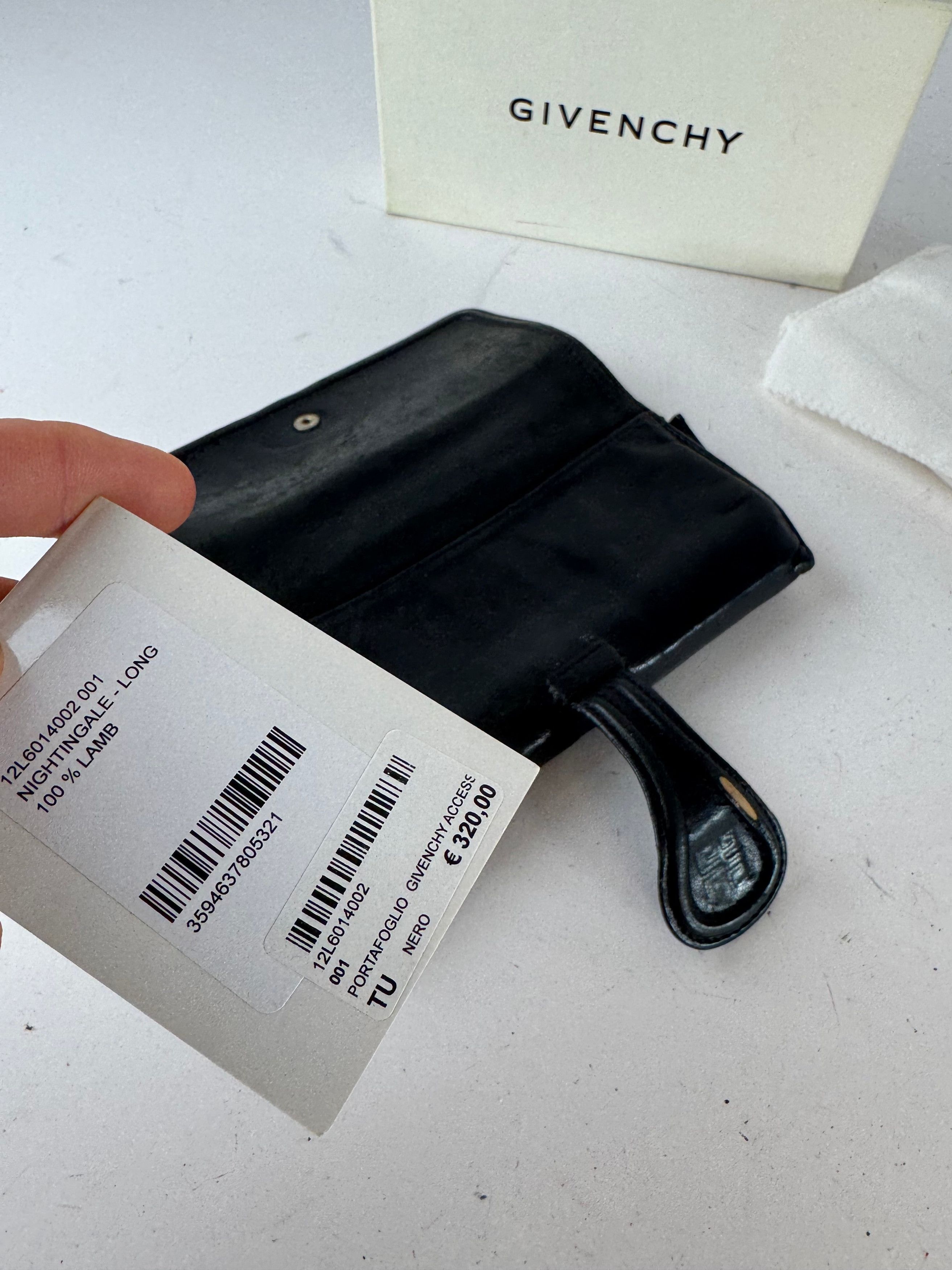 Givenchy Vintage Leather Wallet black Size ONE SIZE - 8 Thumbnail