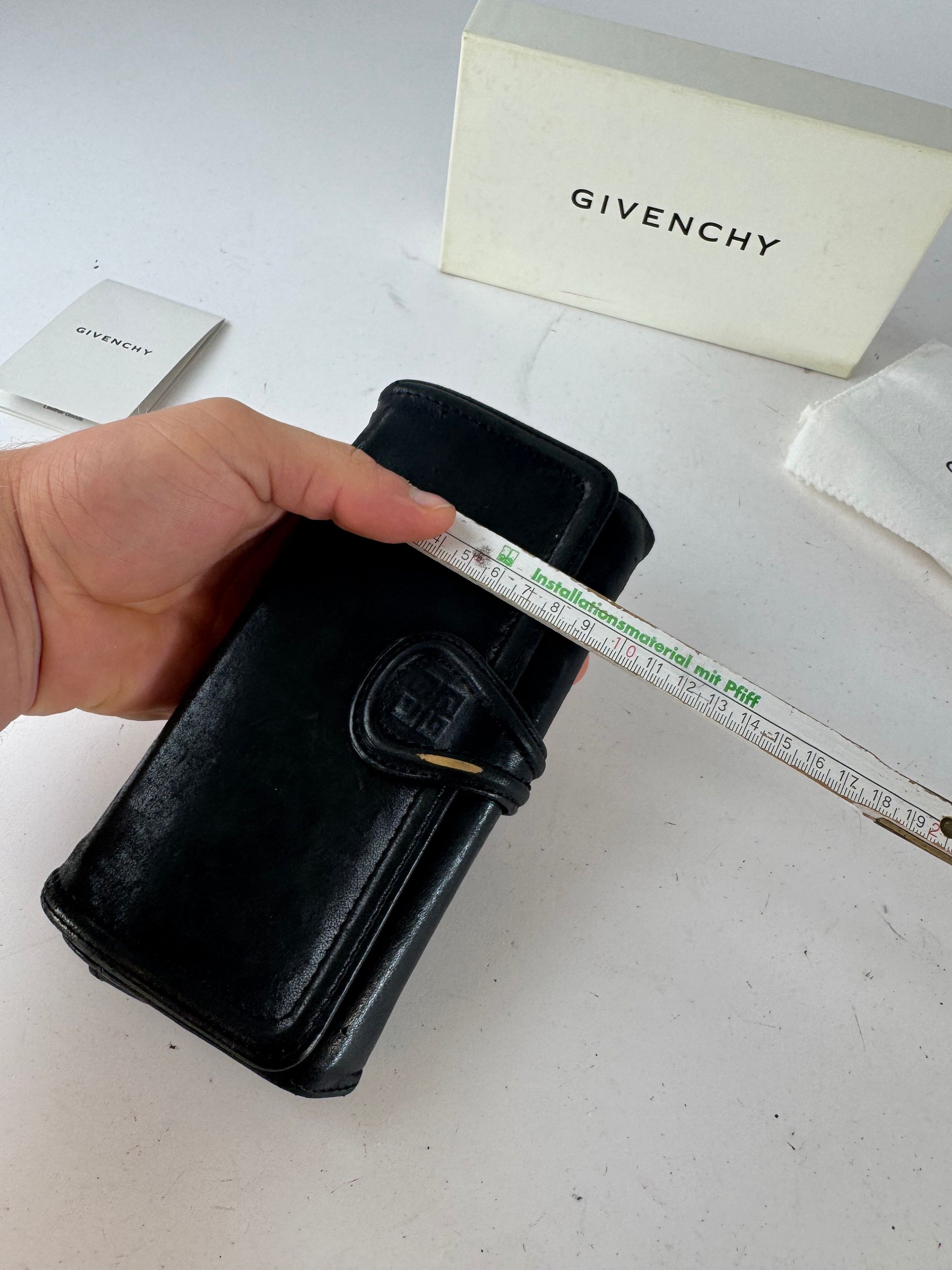 Givenchy Vintage Leather Wallet black Size ONE SIZE - 12 Thumbnail