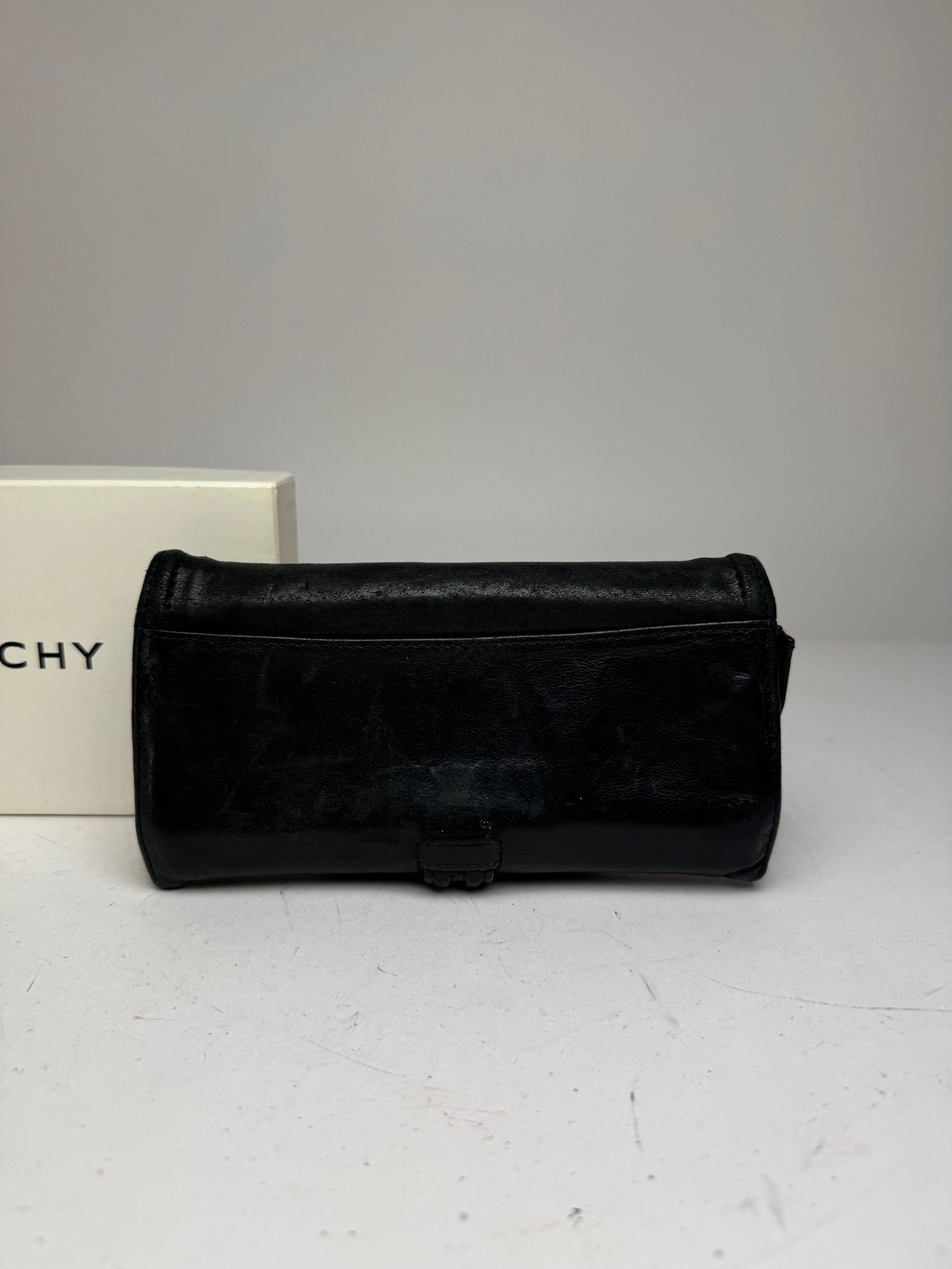 Givenchy Vintage Leather Wallet black Size ONE SIZE - 9 Thumbnail