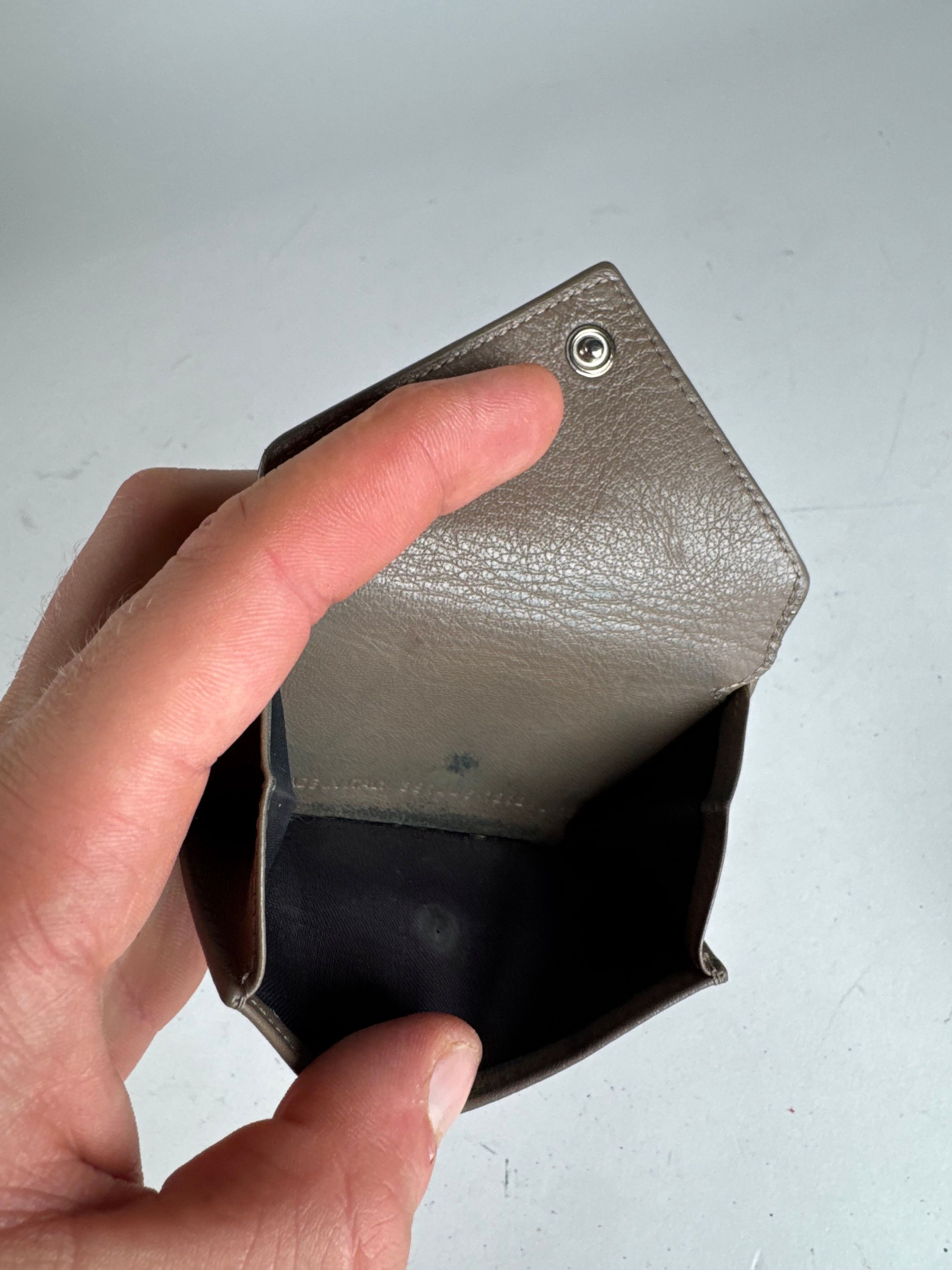 Balenciaga Vintage Leather Postal Card Holder Brown Size ONE SIZE - 6 Thumbnail