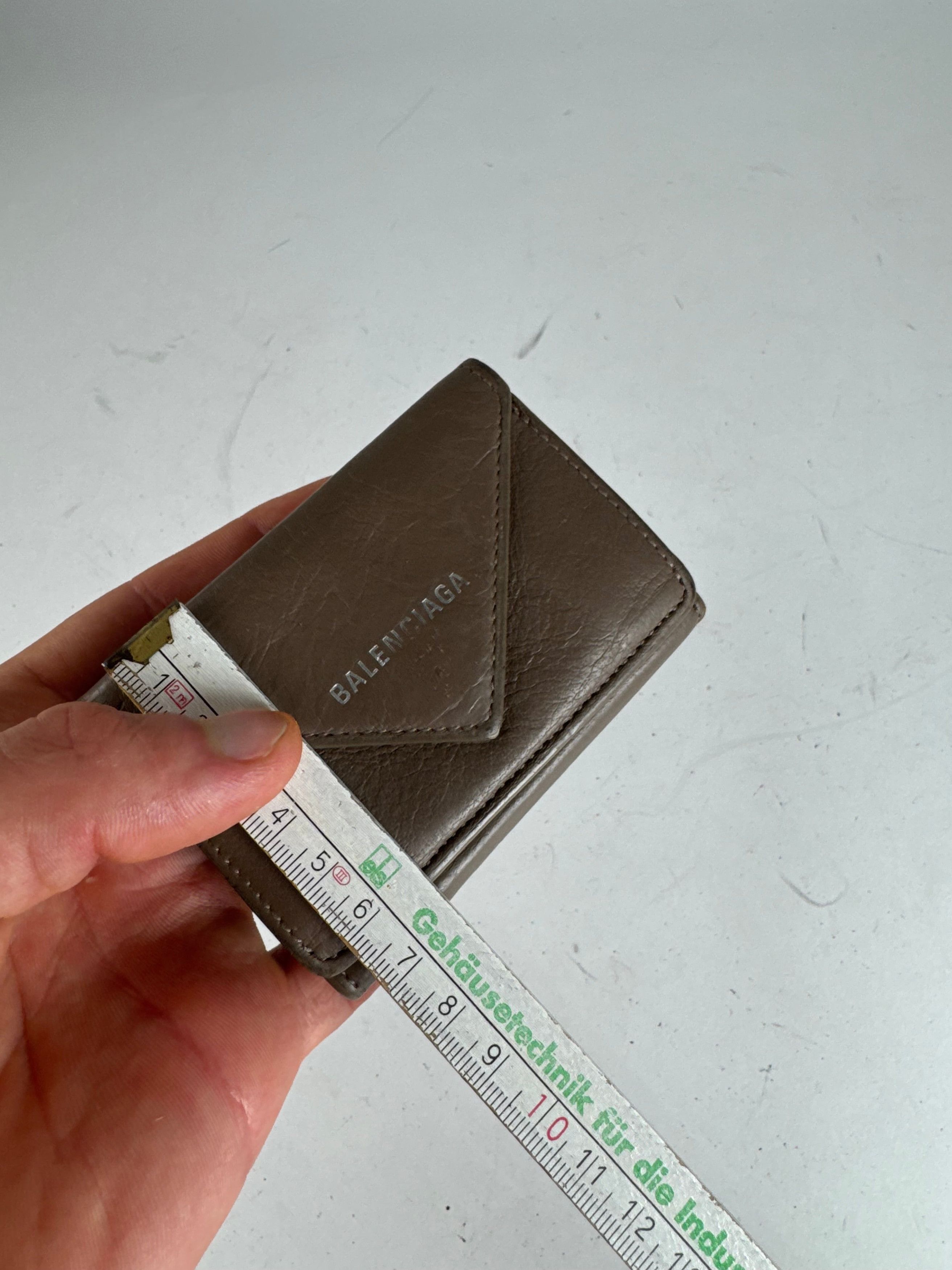 Balenciaga Vintage Leather Postal Card Holder Brown Size ONE SIZE - 12 Thumbnail