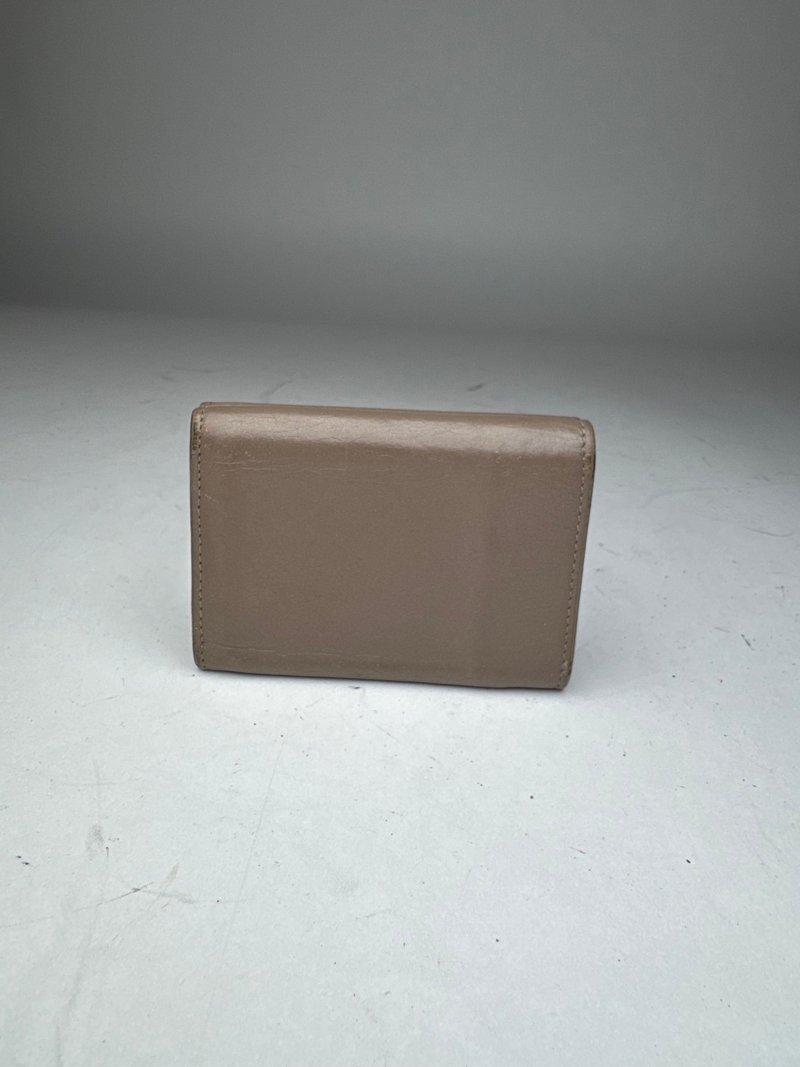 Balenciaga Vintage Leather Postal Card Holder Brown Size ONE SIZE - 4 Thumbnail