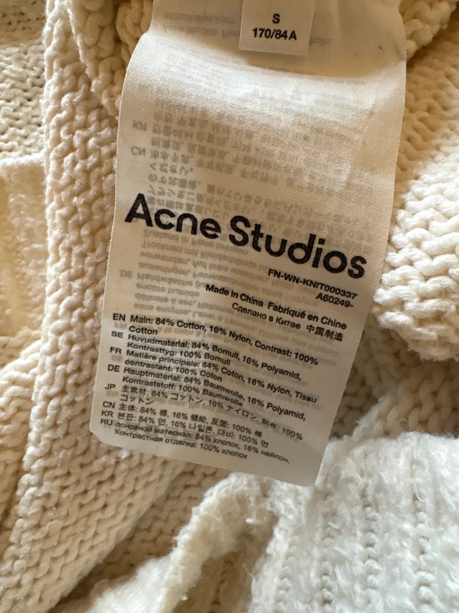 Acne Studios Acne Studios Sweater Size S / US 4 / IT 40 - 3 Thumbnail