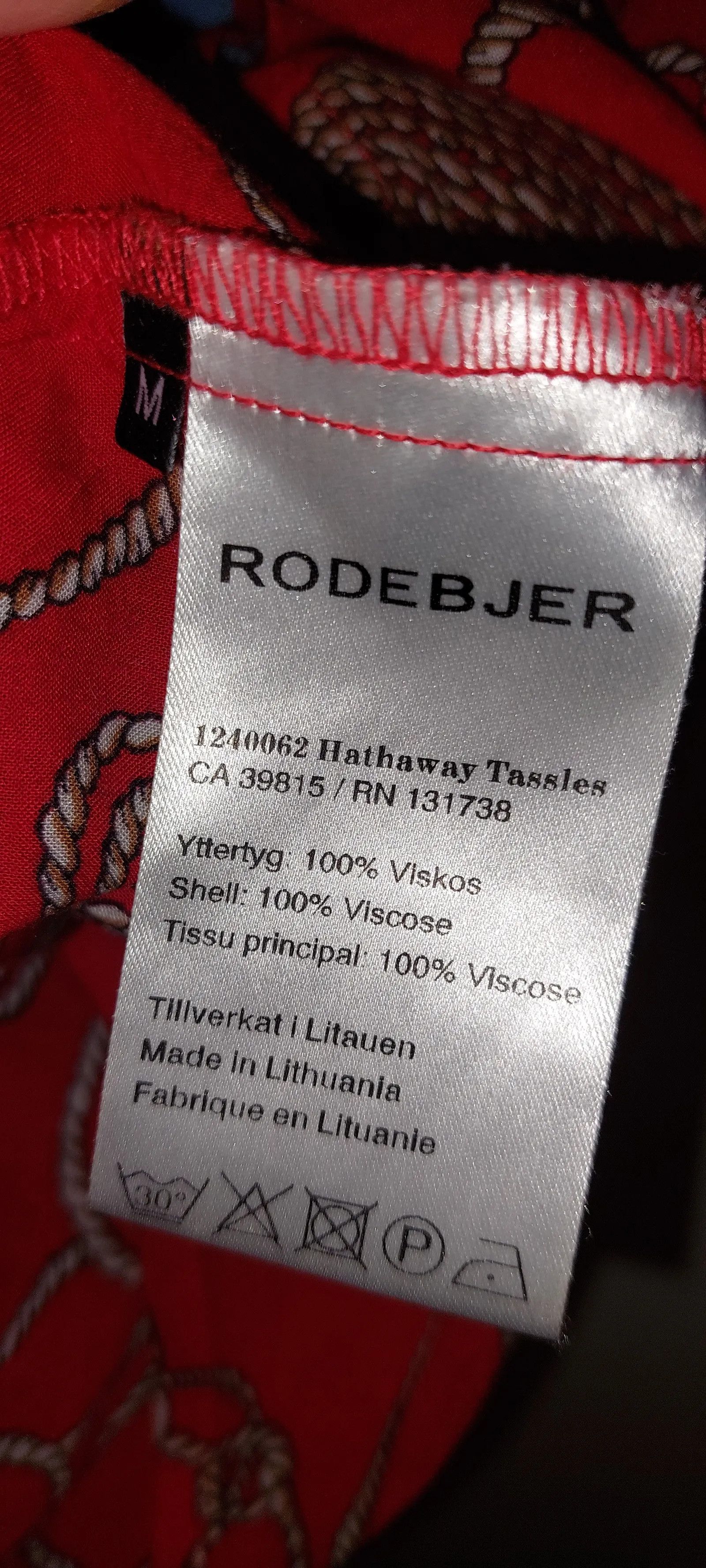 Rodebjer Rodebjer Hathaway tassels Blouse Size M / US 6-8 / IT 42-44 - 3 Thumbnail