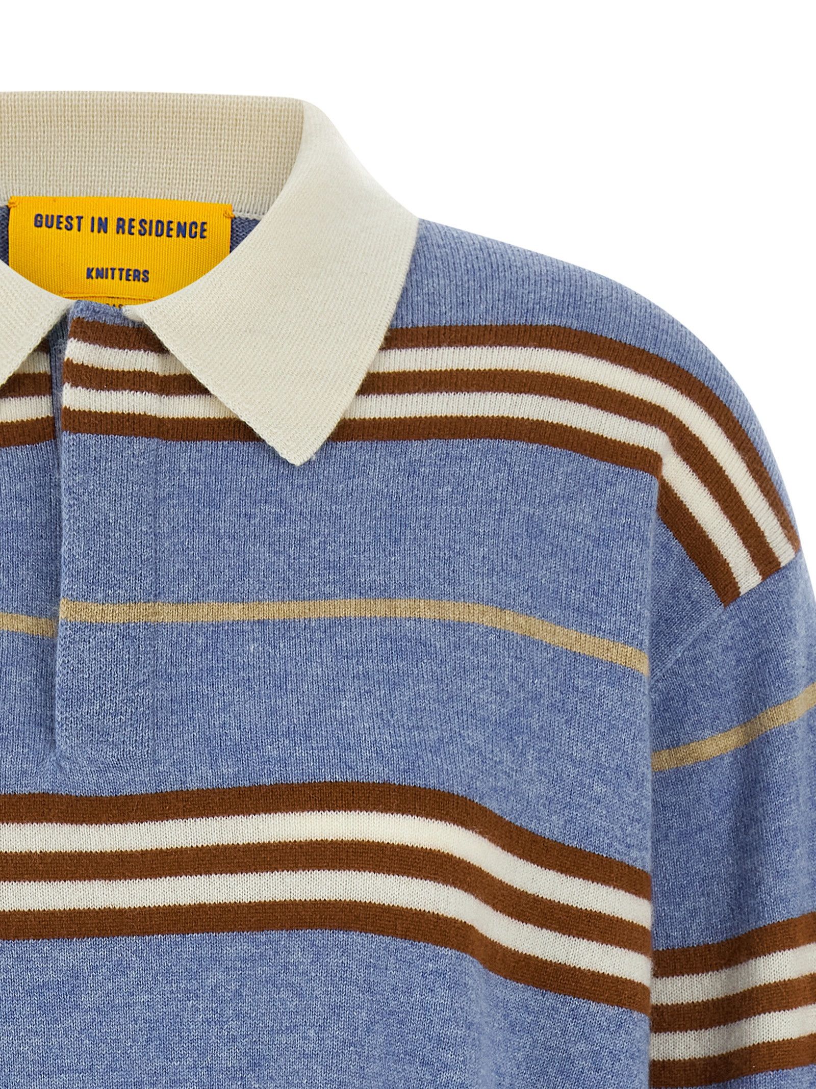 Guest in Residence 'Striped Rugby' polo shirt Size M / US 6-8 / IT 42-44 - 3 Thumbnail