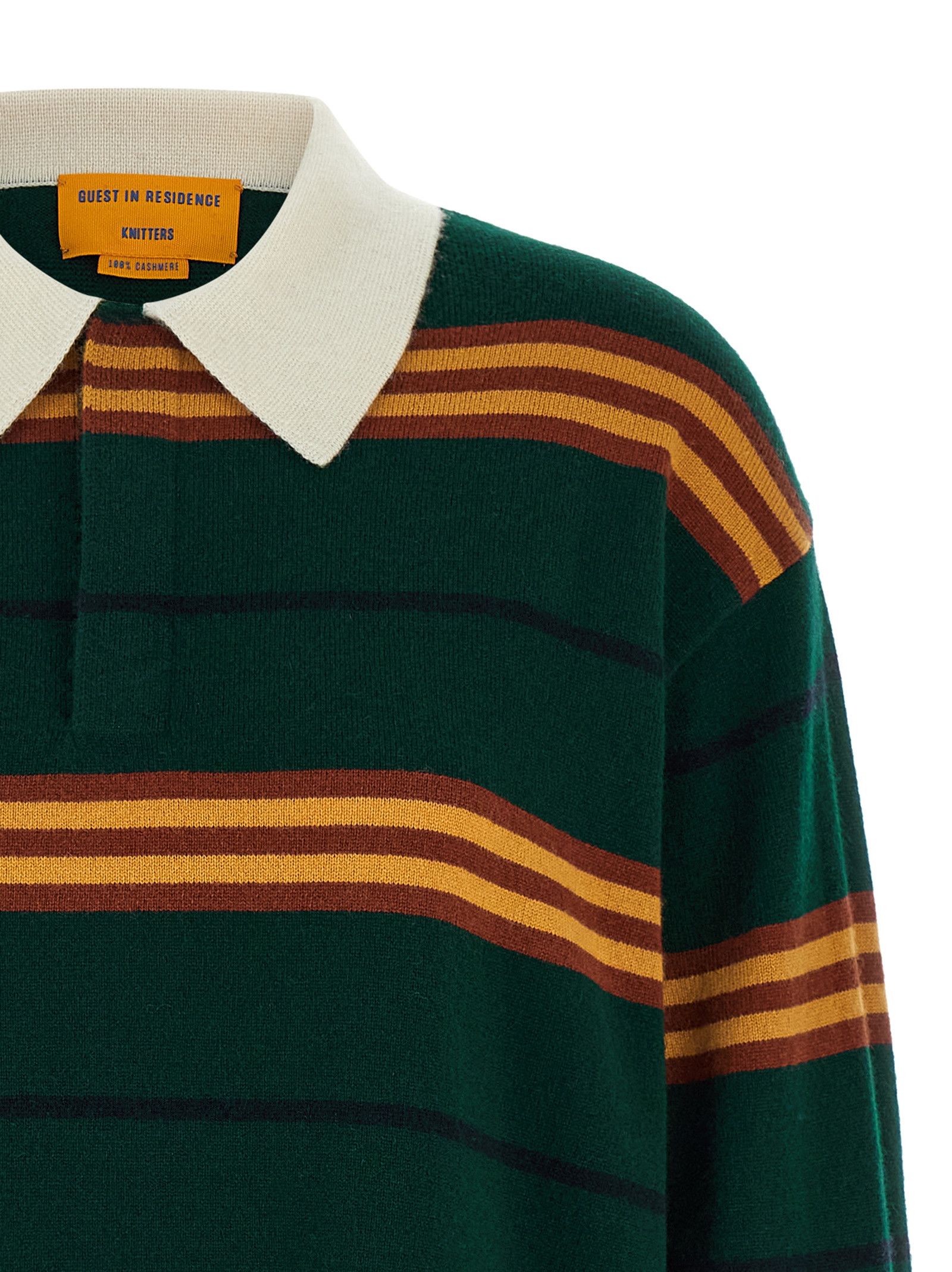 Guest in Residence 'Striped Rugby' polo shirt Size M / US 6-8 / IT 42-44 - 3 Thumbnail