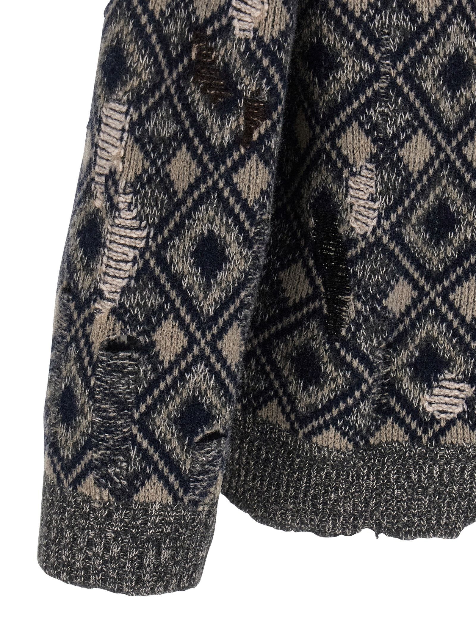 Wales Bonner 'Sibling' cardigan Size US XL / EU 56 / 4 - 4 Thumbnail