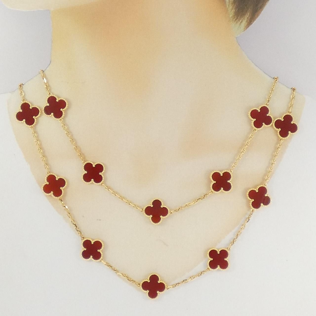 Van Cleef & Arpels Van Cleef & Arpels Van Cleef & Arpels Vintage Alhambra Au750 Necklace Metal Necklace DUTY FREE for USA Size ONE SIZE - 6 Thumbnail