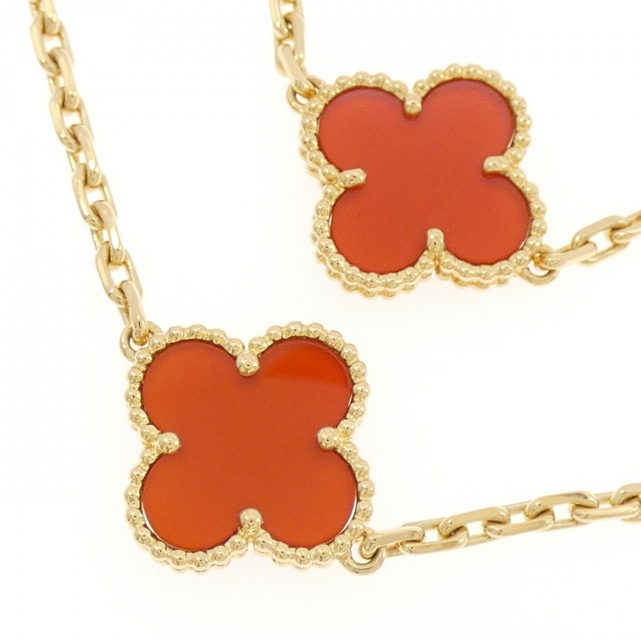 Van Cleef & Arpels Van Cleef & Arpels Van Cleef & Arpels Vintage Alhambra Au750 Necklace Metal Necklace DUTY FREE for USA Size ONE SIZE - 3 Thumbnail