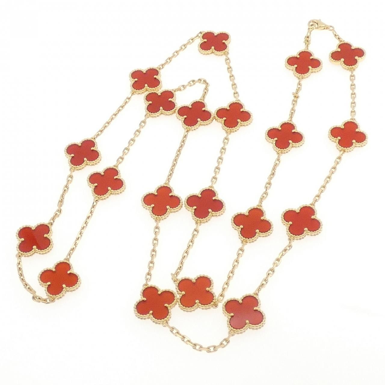 Van Cleef & Arpels Van Cleef & Arpels Van Cleef & Arpels Vintage Alhambra Au750 Necklace Metal Necklace DUTY FREE for USA Size ONE SIZE - 5 Thumbnail