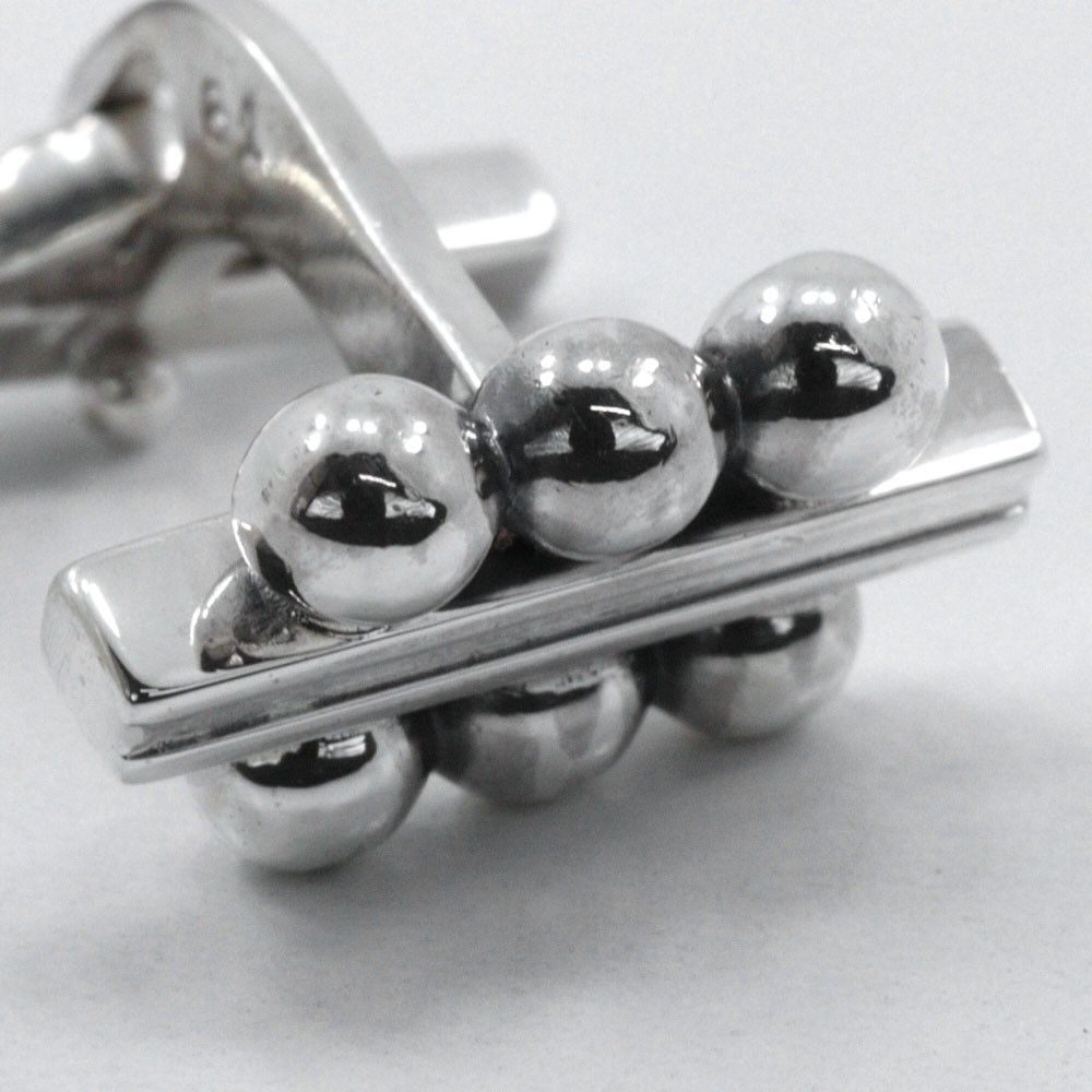 Other Other Georg Jensen #61 Silver 925 Cufflinks Metal Cufflinks 61 DUTY FREE for USA Size ONE SIZE - 4 Thumbnail