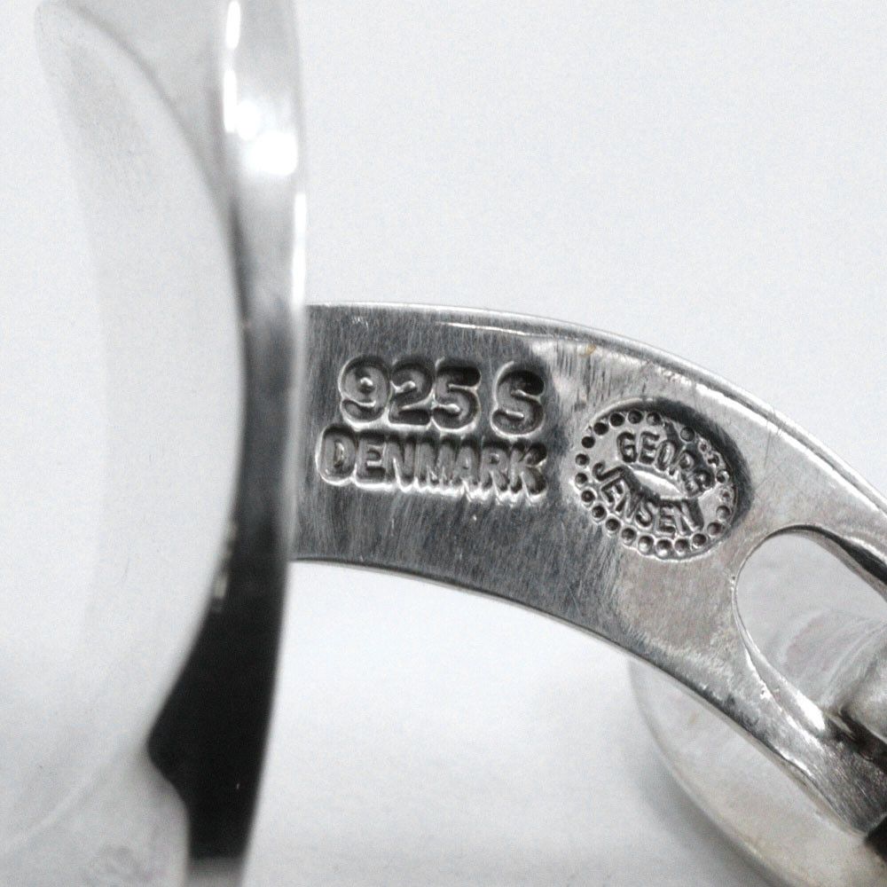 Other Other Georg Jensen #107 Silver 925 Cufflinks Metal Cufflinks 107 DUTY FREE for USA Size ONE SIZE - 5 Thumbnail