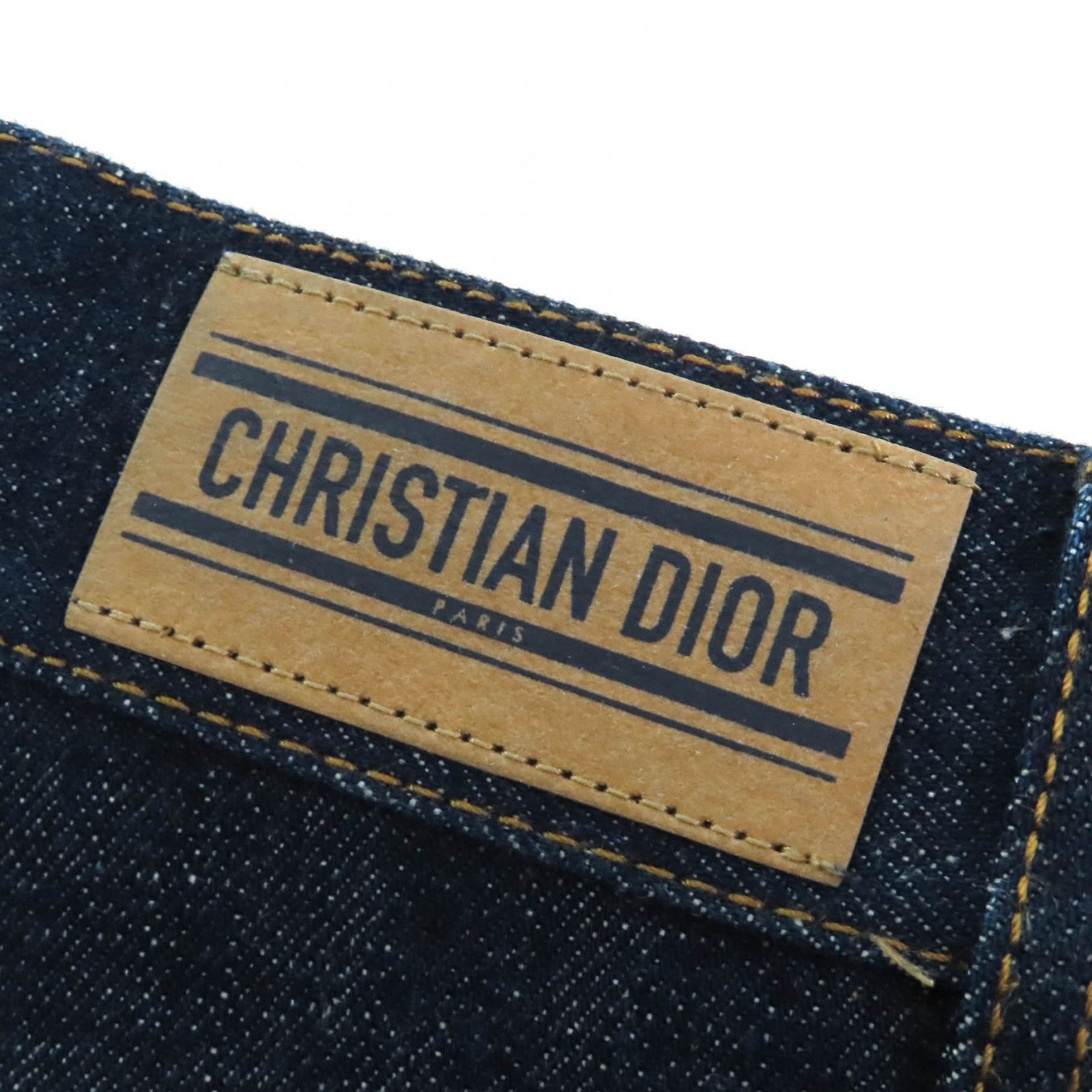 Dior Dior Christian Dior Oblique Lining Denim Shorts Denim Shorts 512P44A3426 DUTY FREE for USA Size ONE SIZE - 5 Thumbnail