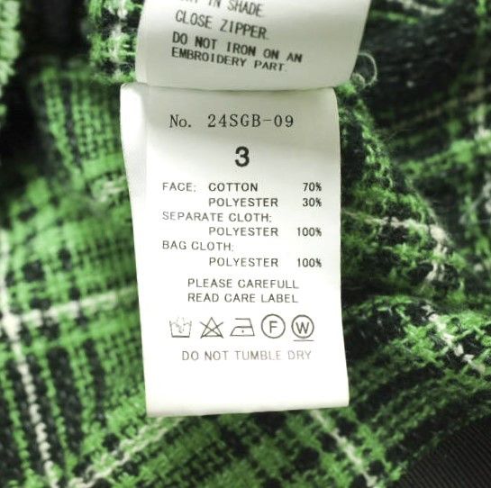 Other Other roarguns PLAID ZIP SHIRTS Cotton Polyester Shirt Cotton Tops 24SGB-09 DUTY FREE for USA Size ONE SIZE - 10 Thumbnail