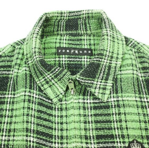 Other Other roarguns PLAID ZIP SHIRTS Cotton Polyester Shirt Cotton Tops 24SGB-09 DUTY FREE for USA Size ONE SIZE - 5 Thumbnail