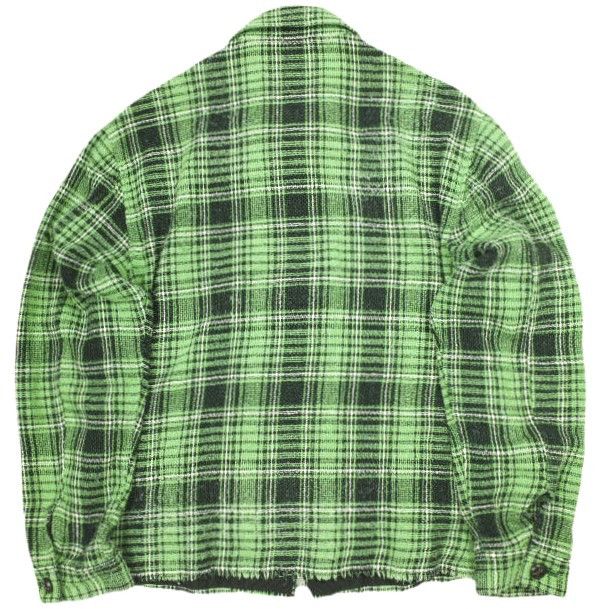 Other Other roarguns PLAID ZIP SHIRTS Cotton Polyester Shirt Cotton Tops 24SGB-09 DUTY FREE for USA Size ONE SIZE - 2 Thumbnail