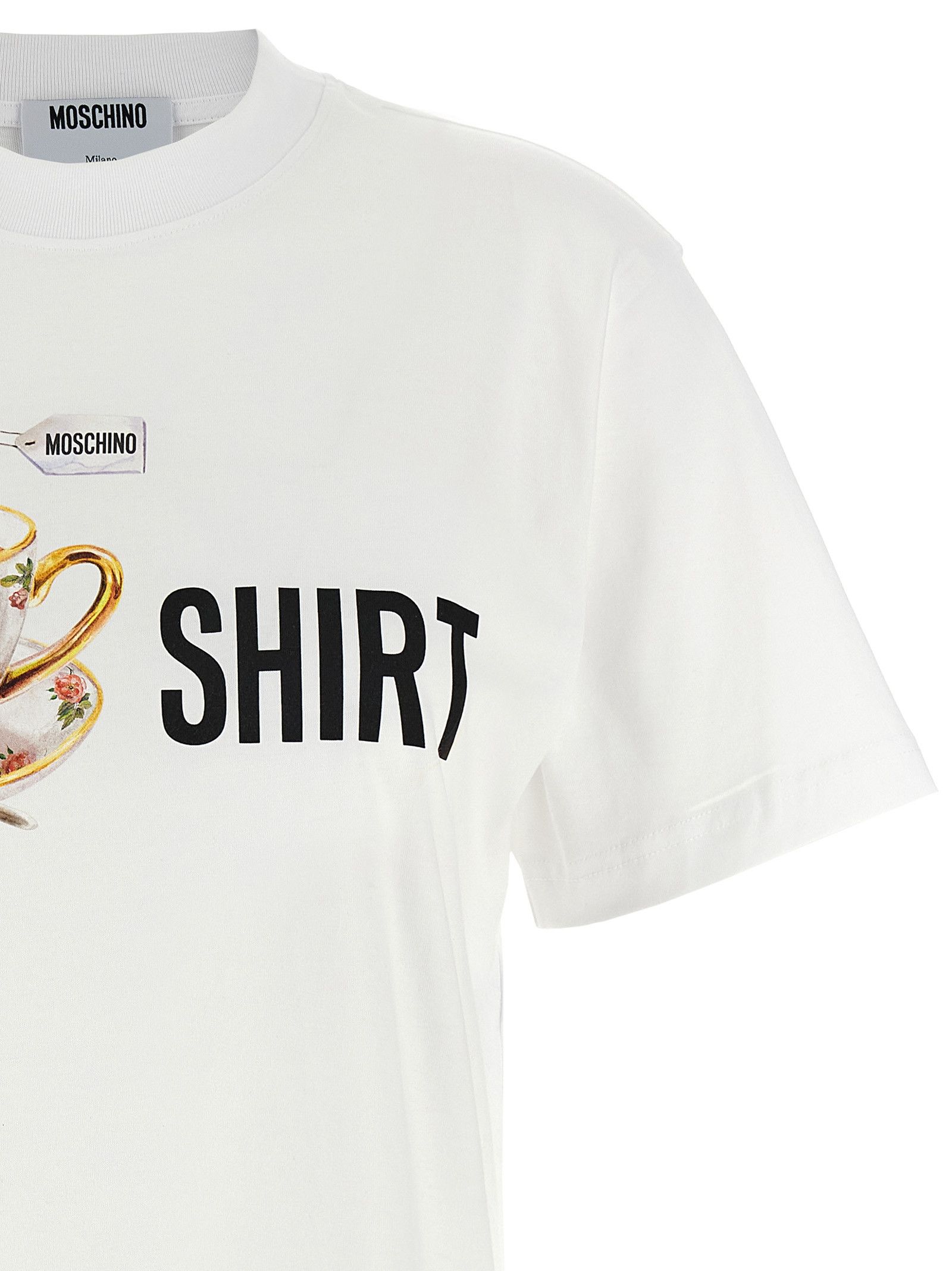 Moschino Printed T-shirt Size XXS / US 00 / IT 34 - 3 Thumbnail