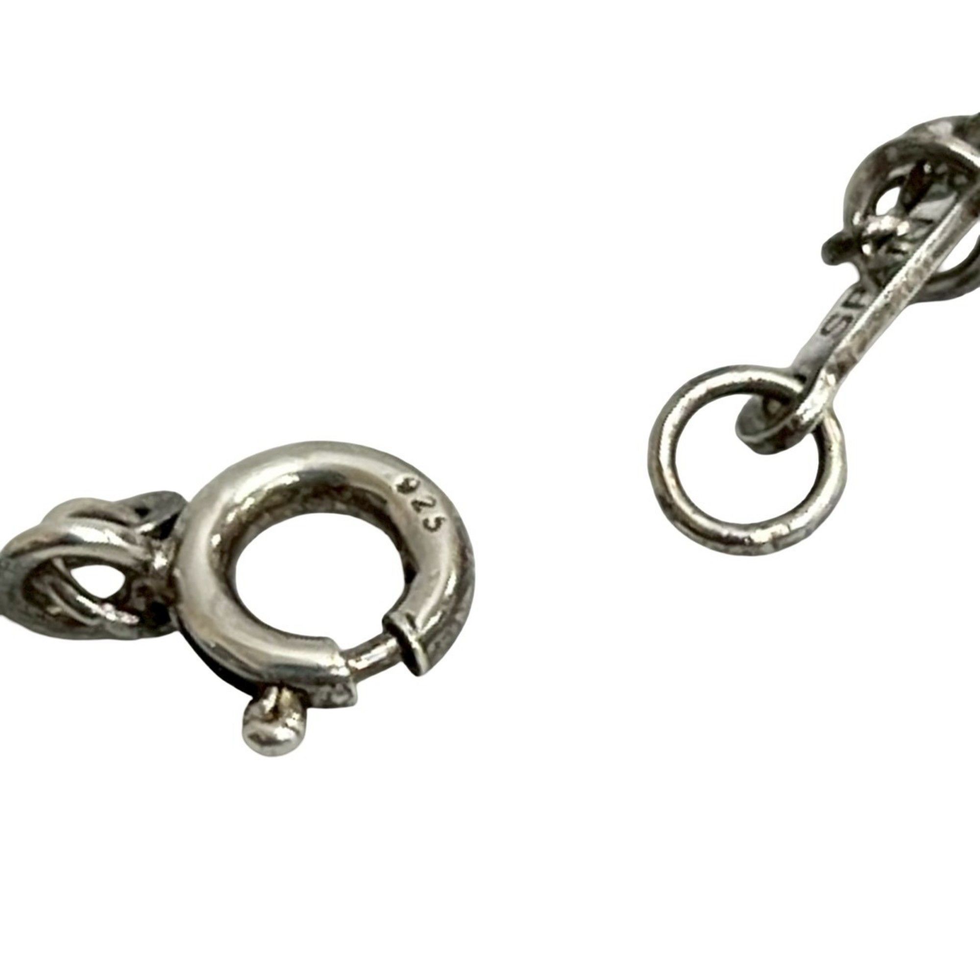 Tiffany & Co. TIFFANY & Co. Tiffany Open Heart Necklace, 925 Sterling Silver, Pendant, 05322 Size ONE SIZE - 3 Thumbnail