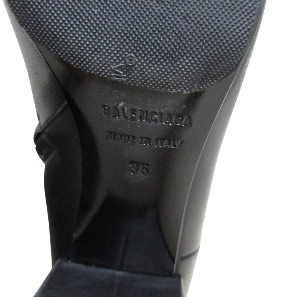 Balenciaga Balenciaga Balenciaga BB Heel Leather Short Boots Leather Shoes 525034 DUTY FREE for USA Size ONE SIZE - 9 Thumbnail