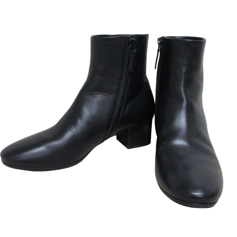 Balenciaga Balenciaga Balenciaga BB Heel Leather Short Boots Leather Shoes 525034 DUTY FREE for USA Size ONE SIZE - 4 Thumbnail