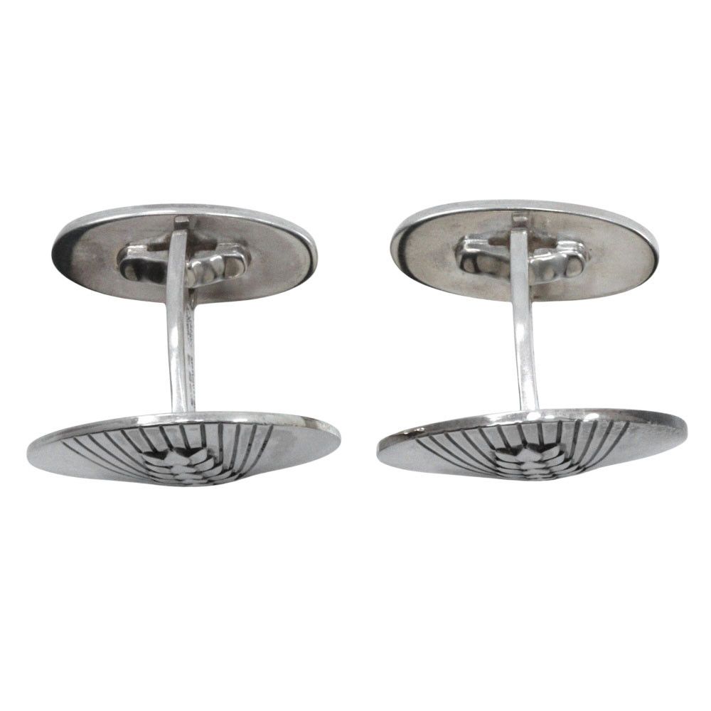 Other Other Georg Jensen Wheat Ear Silver 925 Cufflinks Metal Cufflinks 78B DUTY FREE for USA Size ONE SIZE - 2 Thumbnail