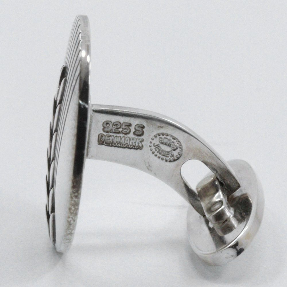 Other Other Georg Jensen Wheat Ear Silver 925 Cufflinks Metal Cufflinks 78B DUTY FREE for USA Size ONE SIZE - 3 Thumbnail