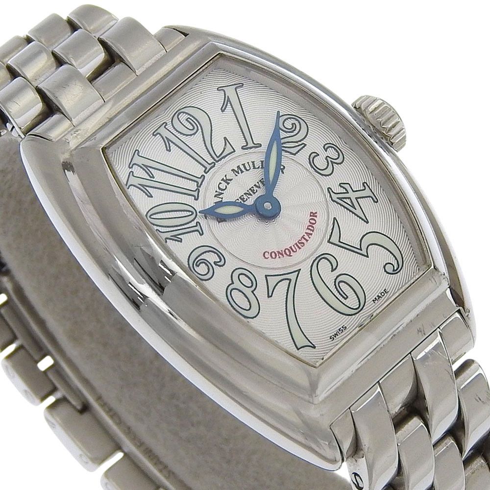 Other Other Franck Muller Conquistador Stainless Steel Watch Metal Quartz 8005L QZ DUTY FREE for USA Size ONE SIZE - 3 Thumbnail