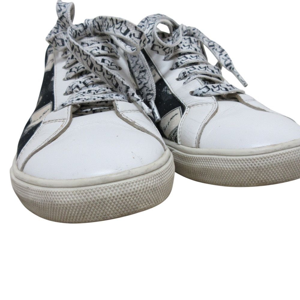 Yves Saint Laurent Yves Saint Laurent Saint Laurent Paris Canvas Leather Sneakers Canvas Shoes DUTY FREE for USA Size ONE SIZE - 11 Thumbnail