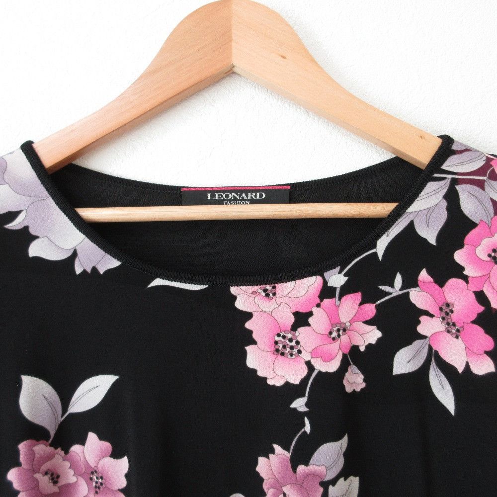 Other Other LEONARD Flower Print Stretch Top Cotton Tops DUTY FREE for USA Size ONE SIZE - 3 Thumbnail