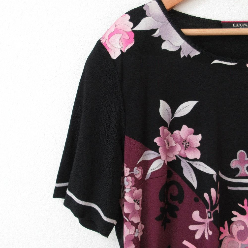 Other Other LEONARD Flower Print Stretch Top Cotton Tops DUTY FREE for USA Size ONE SIZE - 4 Thumbnail