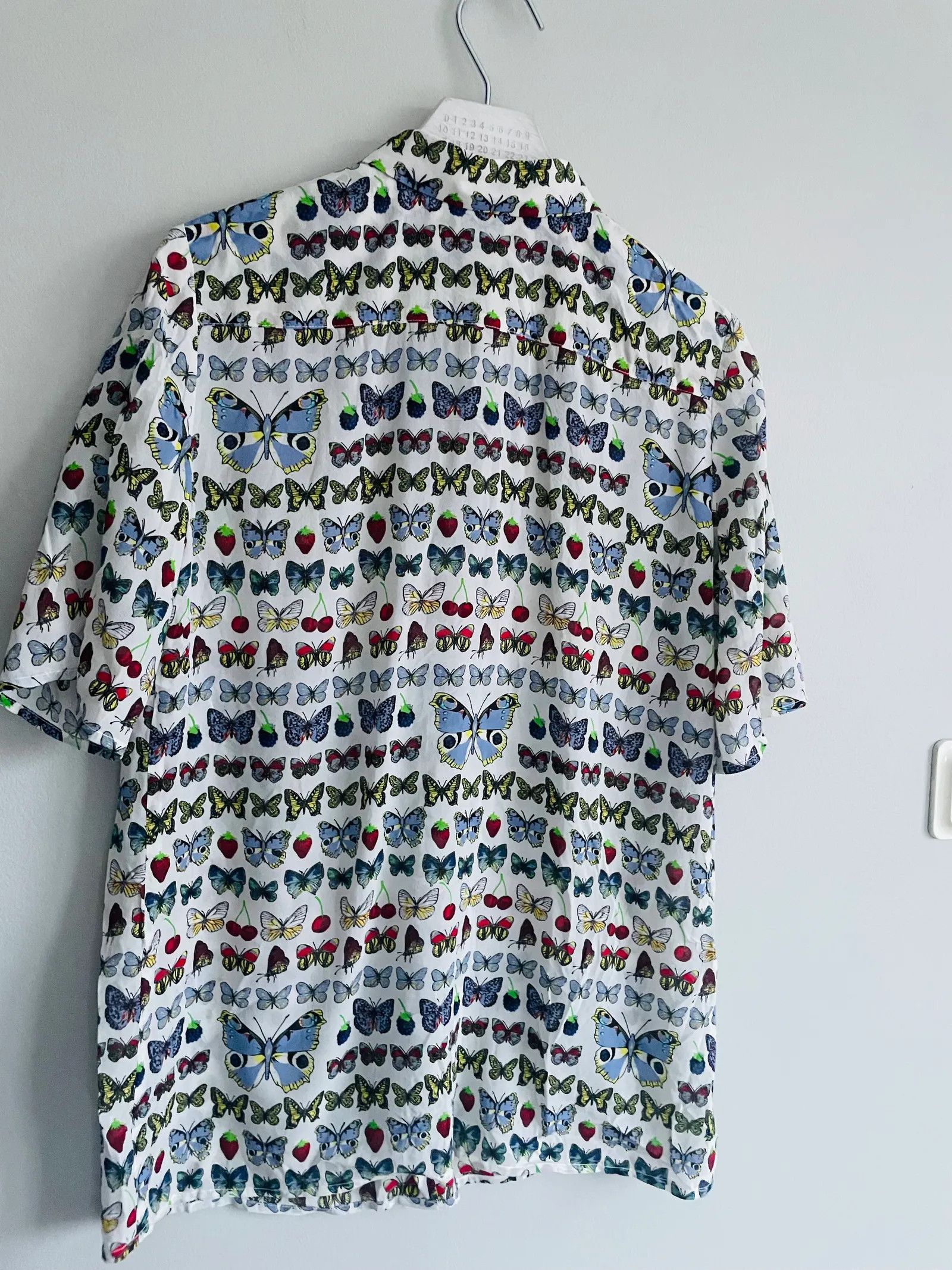 Versace Versace Butterfly silk blouse Blouse Size XS / US 0-2 / IT 36-38 - 4 Thumbnail