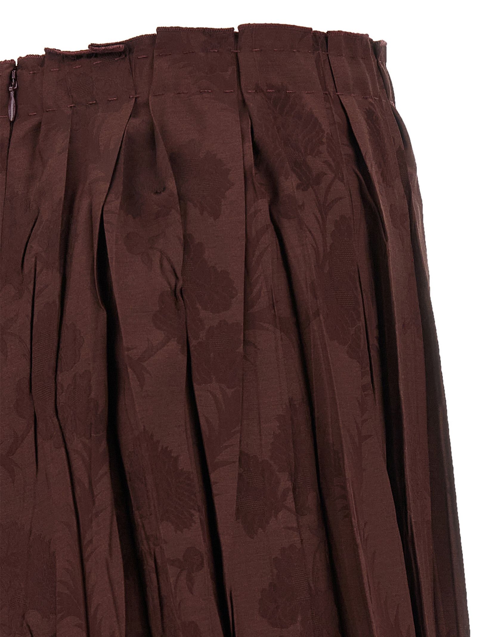 Etro Jacquard floral patterned skirt Size 27" / US 4 / IT 40 - 4 Thumbnail