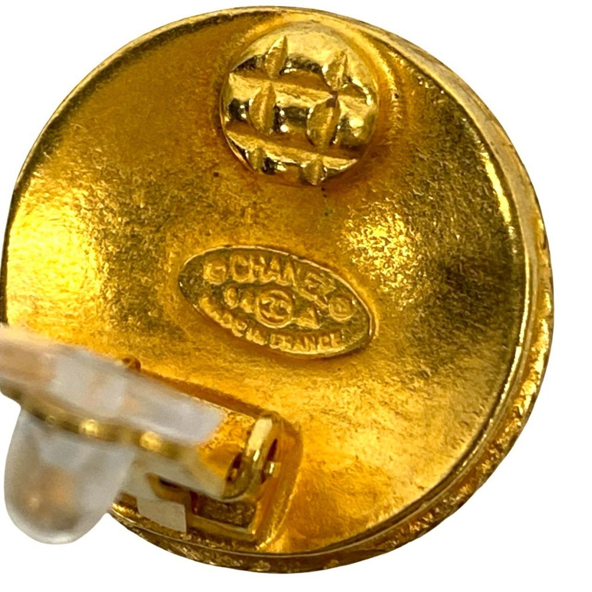 Chanel CHANEL Coco Mark motif earrings and ear cuffs, gold, 03756 Size ONE SIZE - 2 Thumbnail