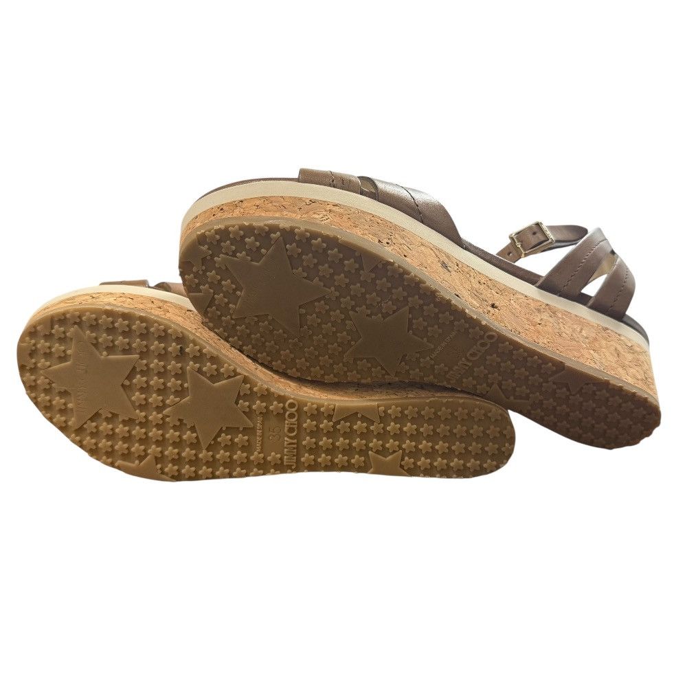 Jimmy Choo Jimmy Choo Jimmy Choo Leather Sandals Leather Shoes DUTY FREE for USA Size ONE SIZE - 6 Thumbnail