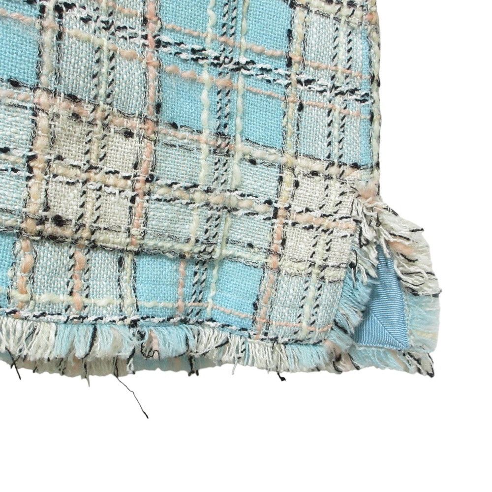 Other Other Drawer Check Tweed Short Sleeve Blouse Others Tops 6521-299-0761 DUTY FREE for USA Size ONE SIZE - 4 Thumbnail