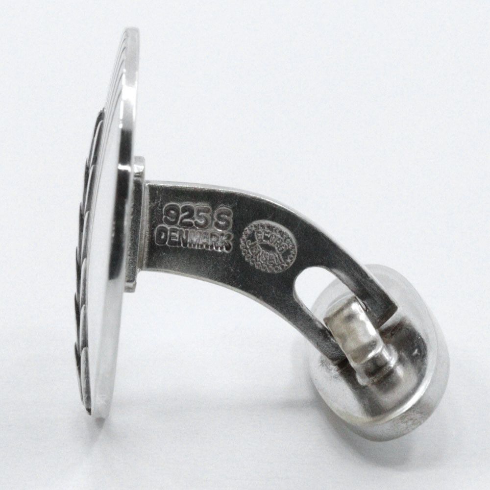 Other Other Georg Jensen Wheat Ear Silver 925 Cufflinks Metal Cufflinks 47B DUTY FREE for USA Size ONE SIZE - 3 Thumbnail