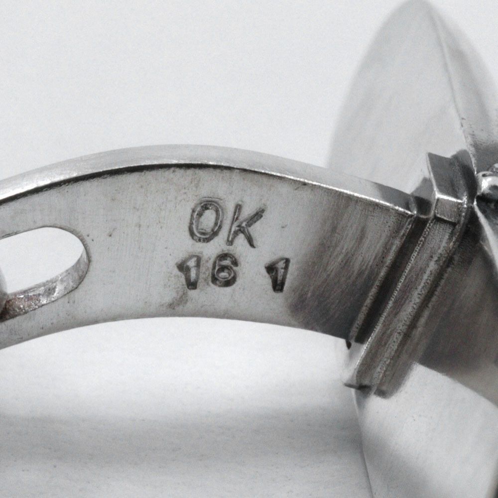 Other Other Georg Jensen #161 Silver 925 Cufflinks Metal Cufflinks 161 DUTY FREE for USA Size ONE SIZE - 6 Thumbnail