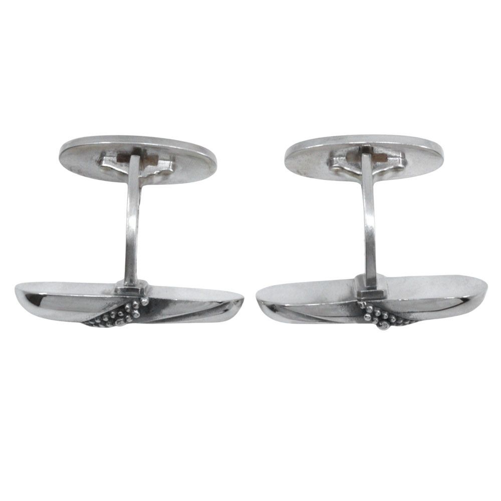 Other Other Georg Jensen #161 Silver 925 Cufflinks Metal Cufflinks 161 DUTY FREE for USA Size ONE SIZE - 2 Thumbnail