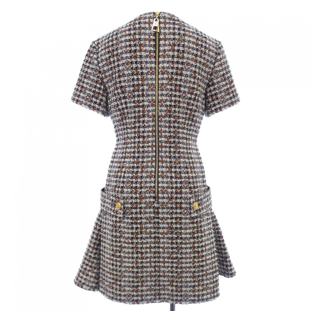 Louis Vuitton Louis Vuitton Louis Vuitton FNDR50JM9 Cashmere Blend Dress Others Dresses FNDR50JM9 DUTY FREE for USA Size ONE SIZE - 2 Thumbnail