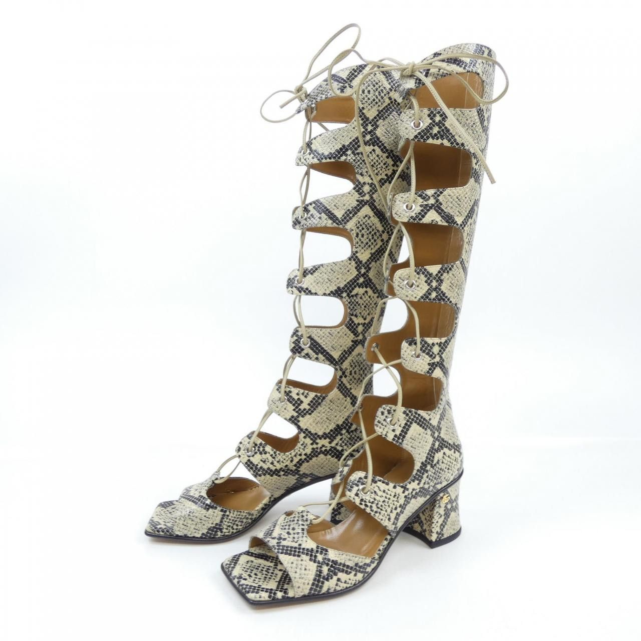 Gucci Gucci Gucci Long Boots Leather Shoes 648939 DUTY FREE for USA Size ONE SIZE - 3 Thumbnail