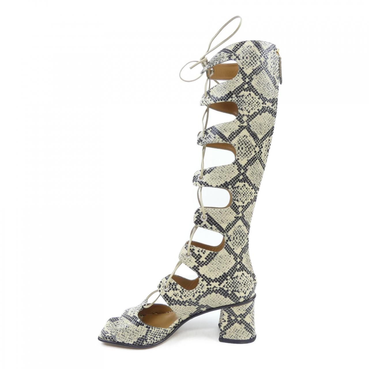 Gucci Gucci Gucci Long Boots Leather Shoes 648939 DUTY FREE for USA Size ONE SIZE - 2 Thumbnail
