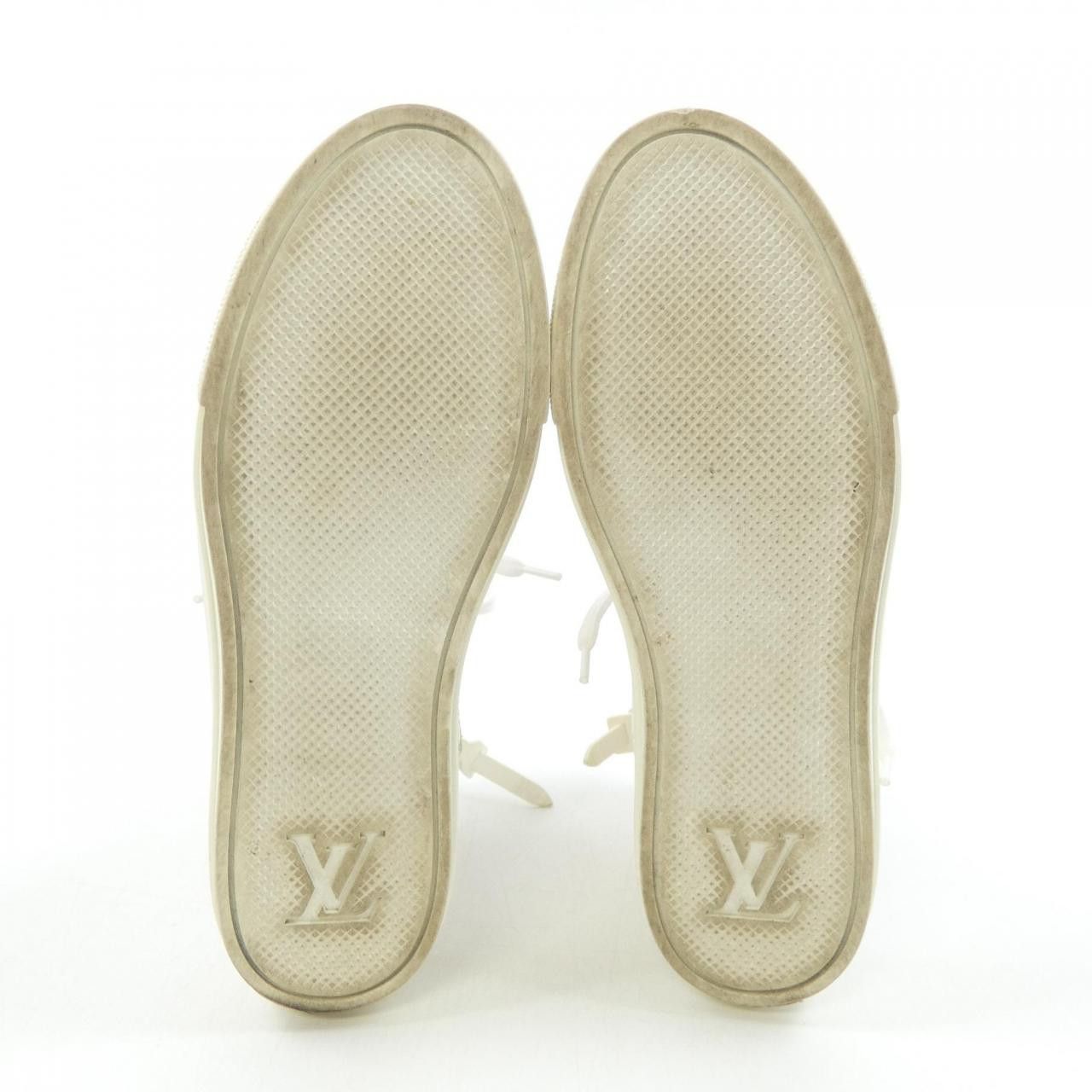 Louis Vuitton Louis Vuitton Louis Vuitton Stellar Line Sneakers Leather Shoes DUTY FREE for USA Size ONE SIZE - 4 Thumbnail