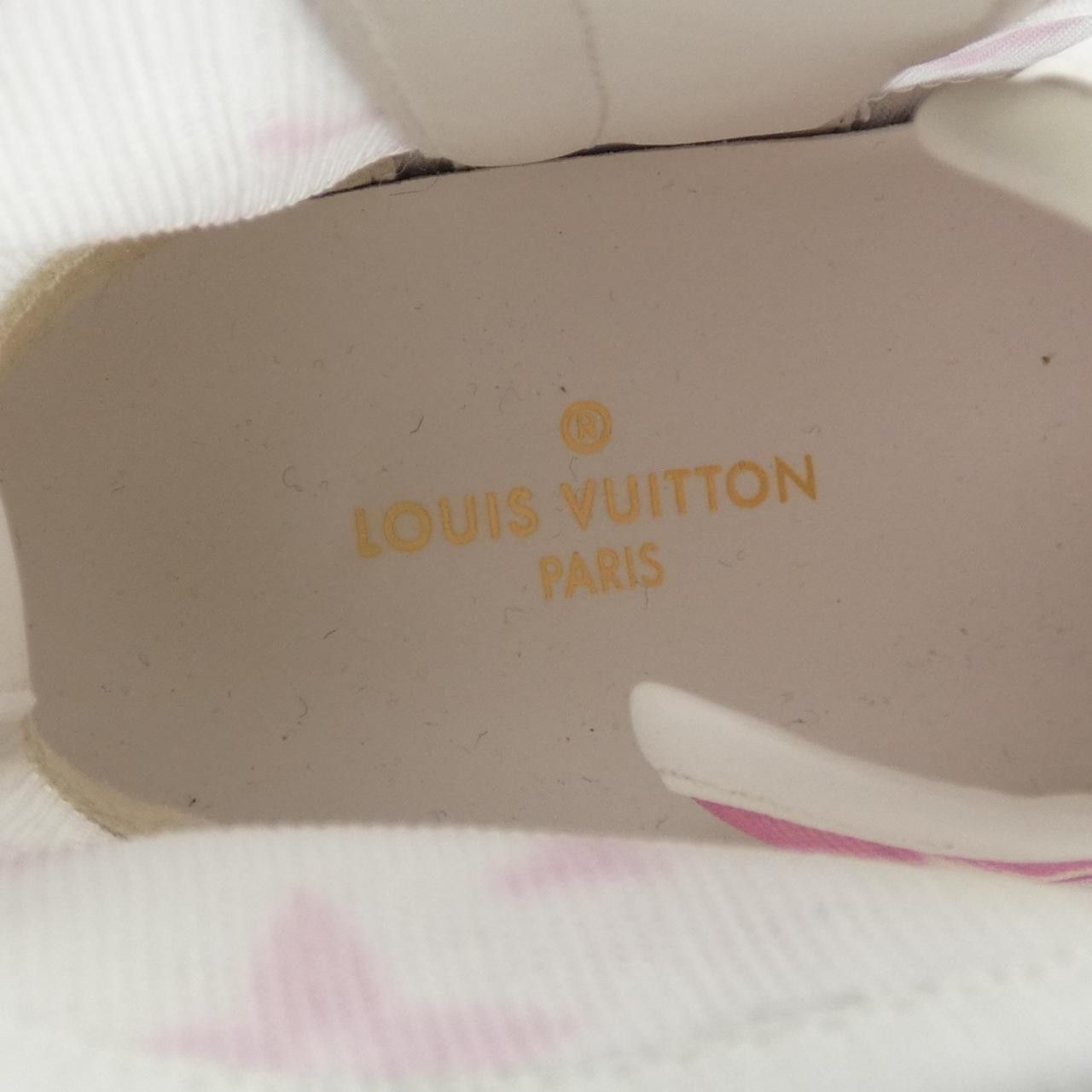 Louis Vuitton Louis Vuitton Louis Vuitton Stellar Line Sneakers Leather Shoes DUTY FREE for USA Size ONE SIZE - 6 Thumbnail