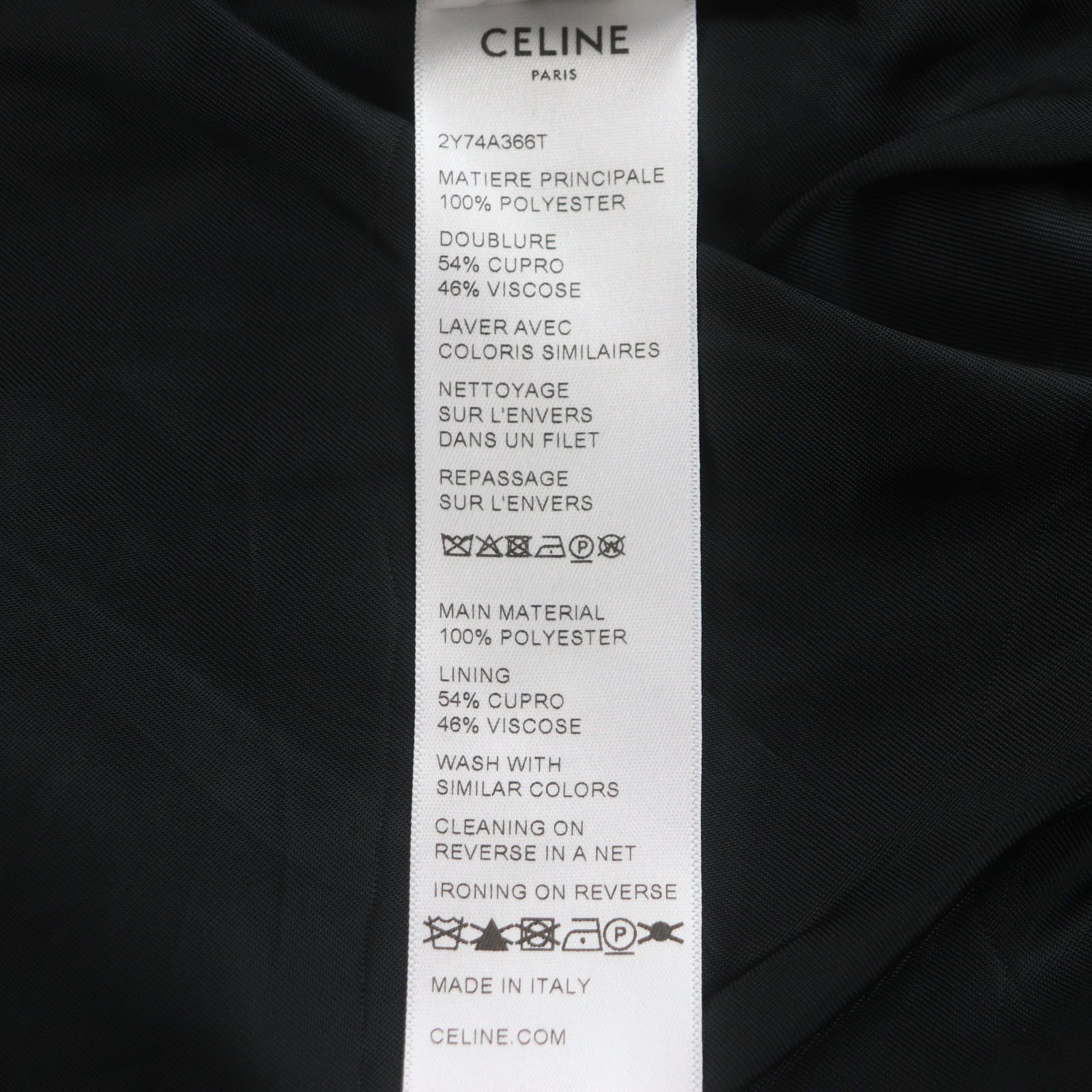Celine Celine CELINE Polyester Jacket Others Outerwear 2Y74A366 DUTY FREE for USA Size ONE SIZE - 10 Thumbnail