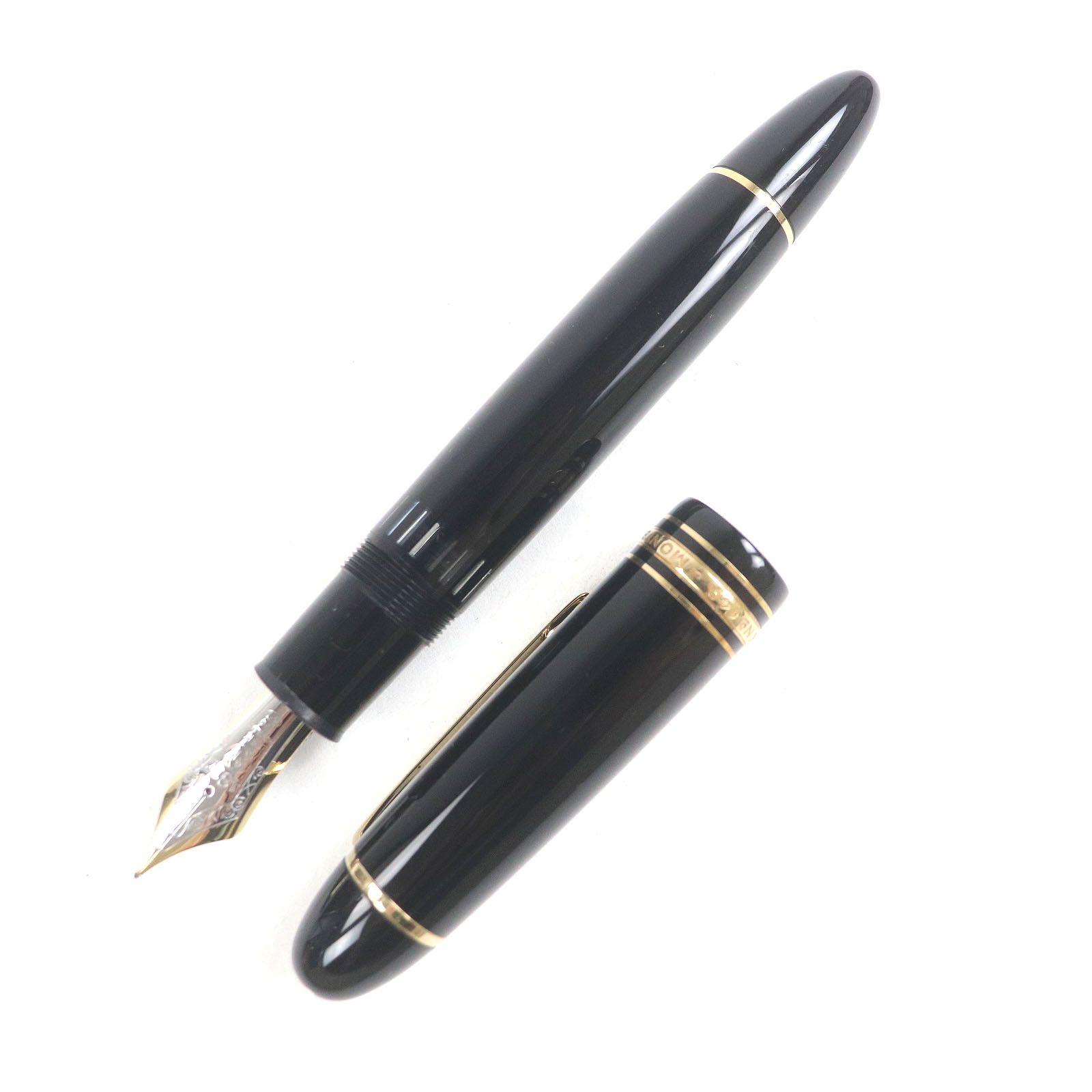 Montblanc Montblanc Montblanc Meisterstück Au750 Fountain Pen Metal Pen DUTY FREE for USA Size ONE SIZE - 2 Thumbnail