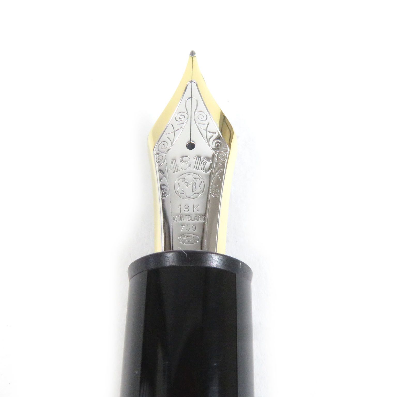 Montblanc Montblanc Montblanc Meisterstück Au750 Fountain Pen Metal Pen DUTY FREE for USA Size ONE SIZE - 4 Thumbnail